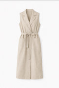 Gabardina Chaleco beige